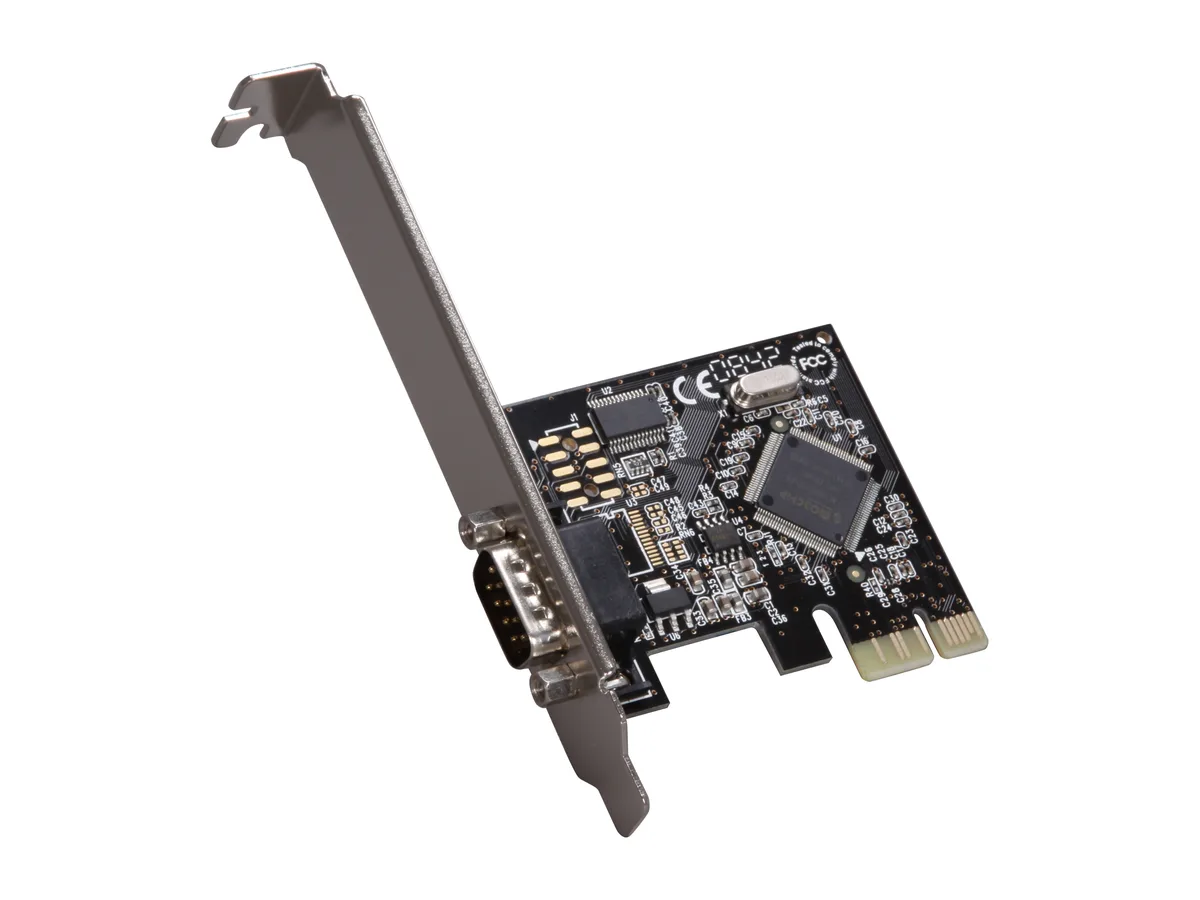 Syba Syba SD-PEX15021 1-Port DB9 RS232 PCIe x1 expansion card — foto produk