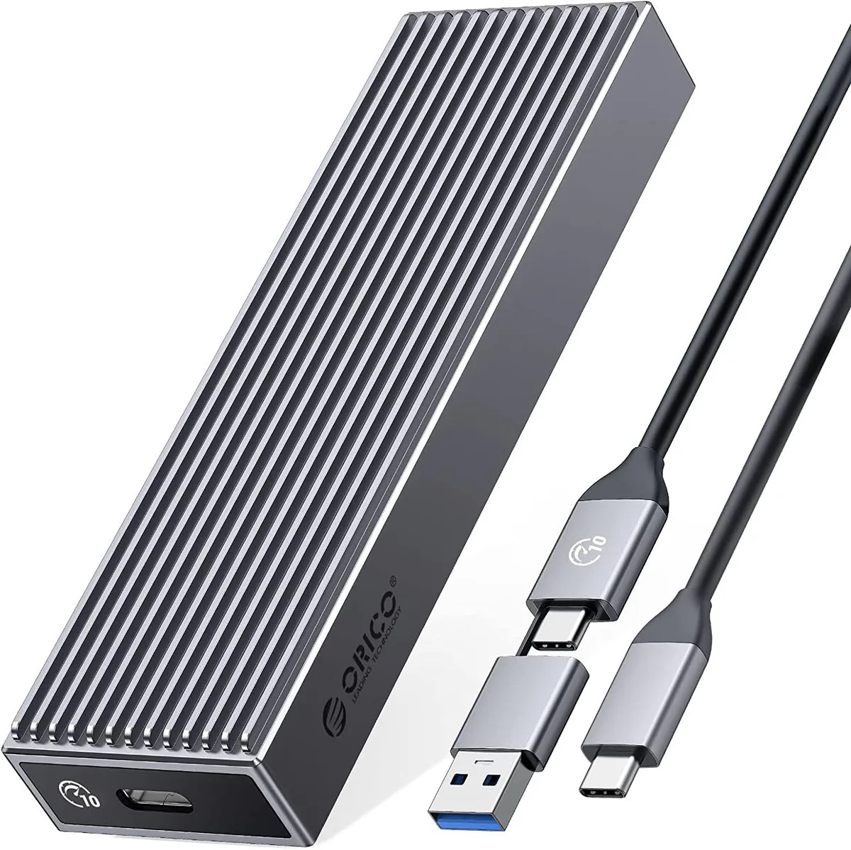 Orico Orico BM2C3 M.2 NVMe drive enclosure USB 3.2 Gen2 10Gbps Type-C 2230 2242 2260 2280 cooling vest — 제품 사진