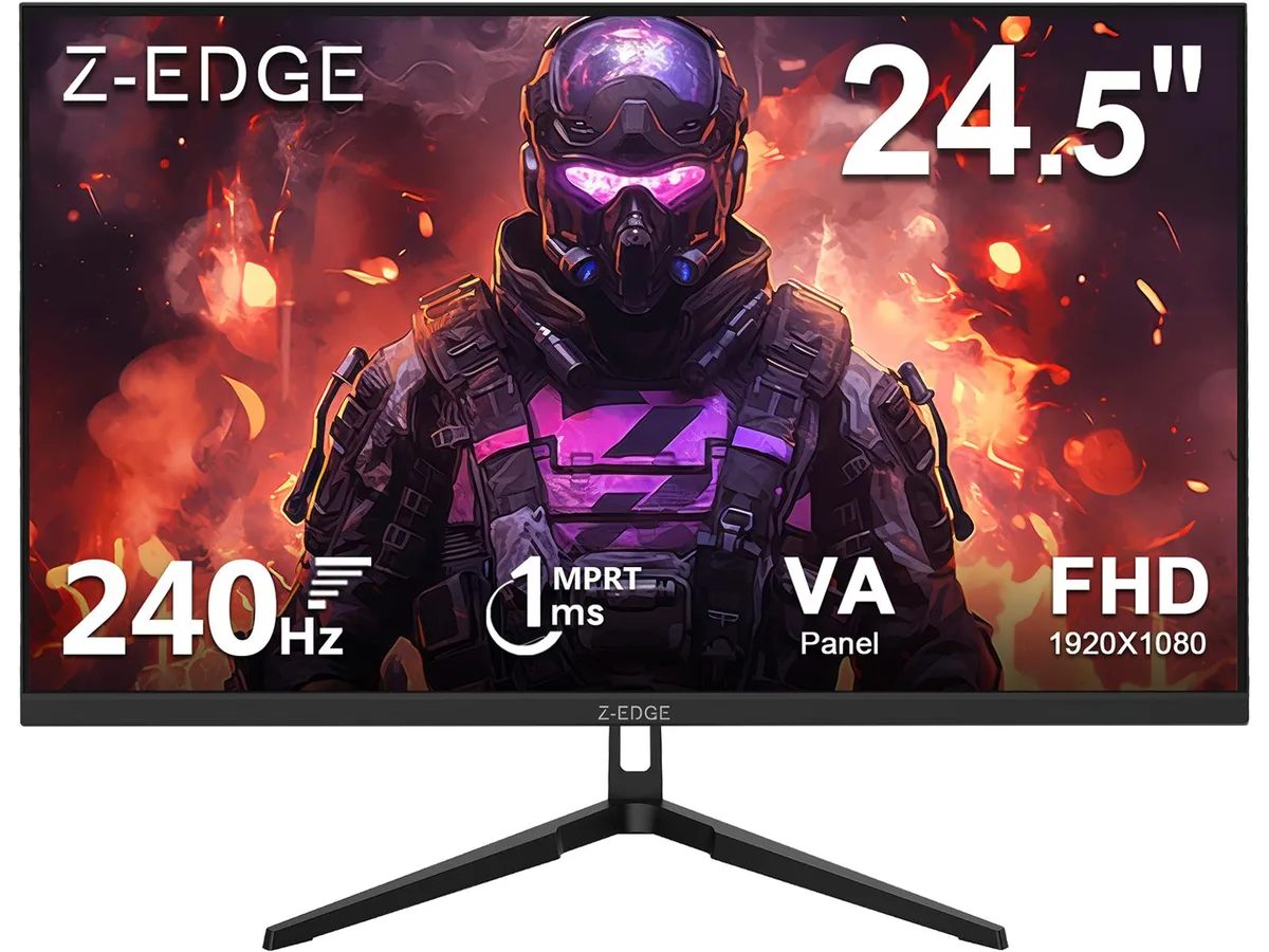 Z-EDGE Z-EDGE UG25F 24.5" 240Hz 1ms Flat Gaming Monitor — photo du produit