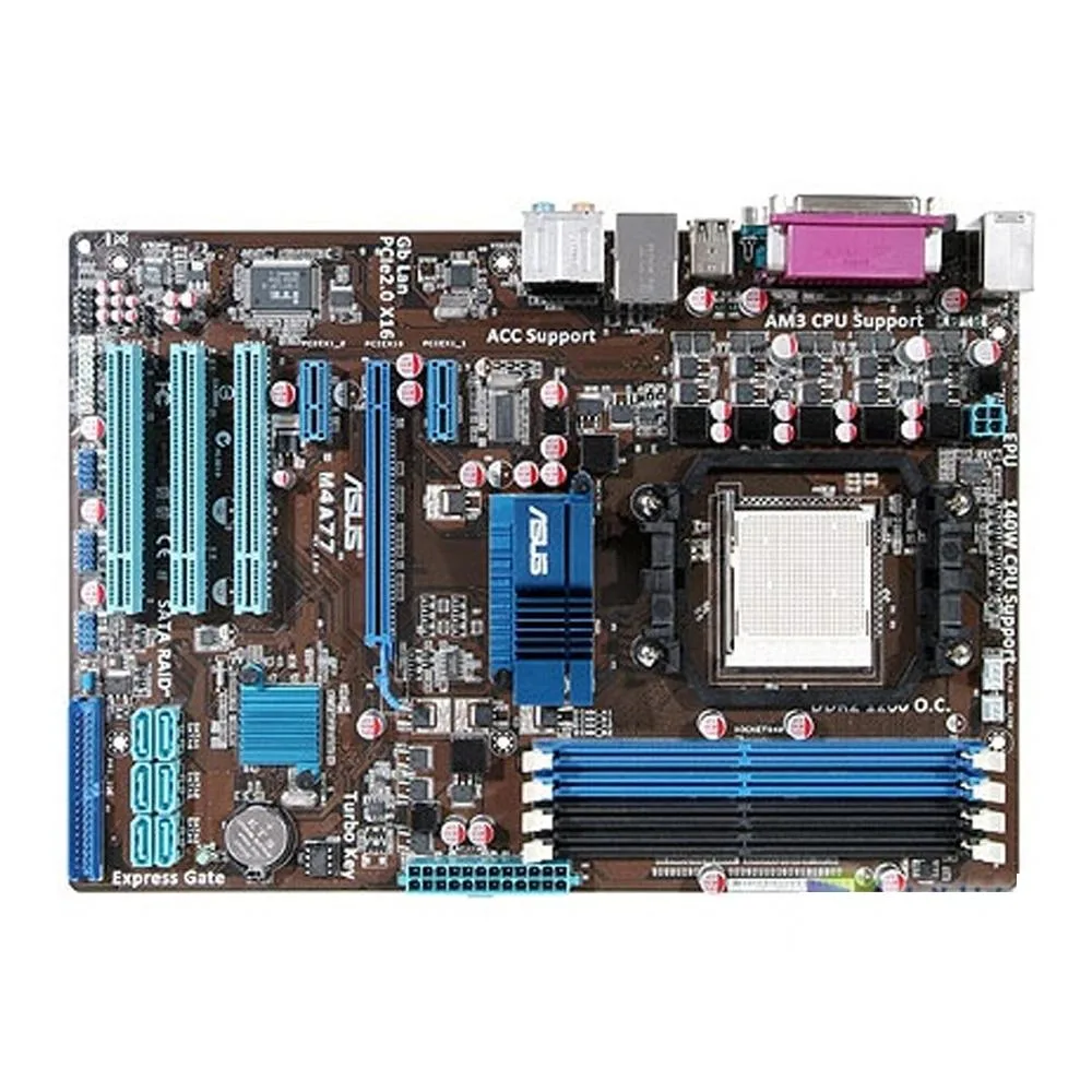 ASUS ASUS M4A77 AMD 770 DDR2 16GB ATX motherboard — product photo