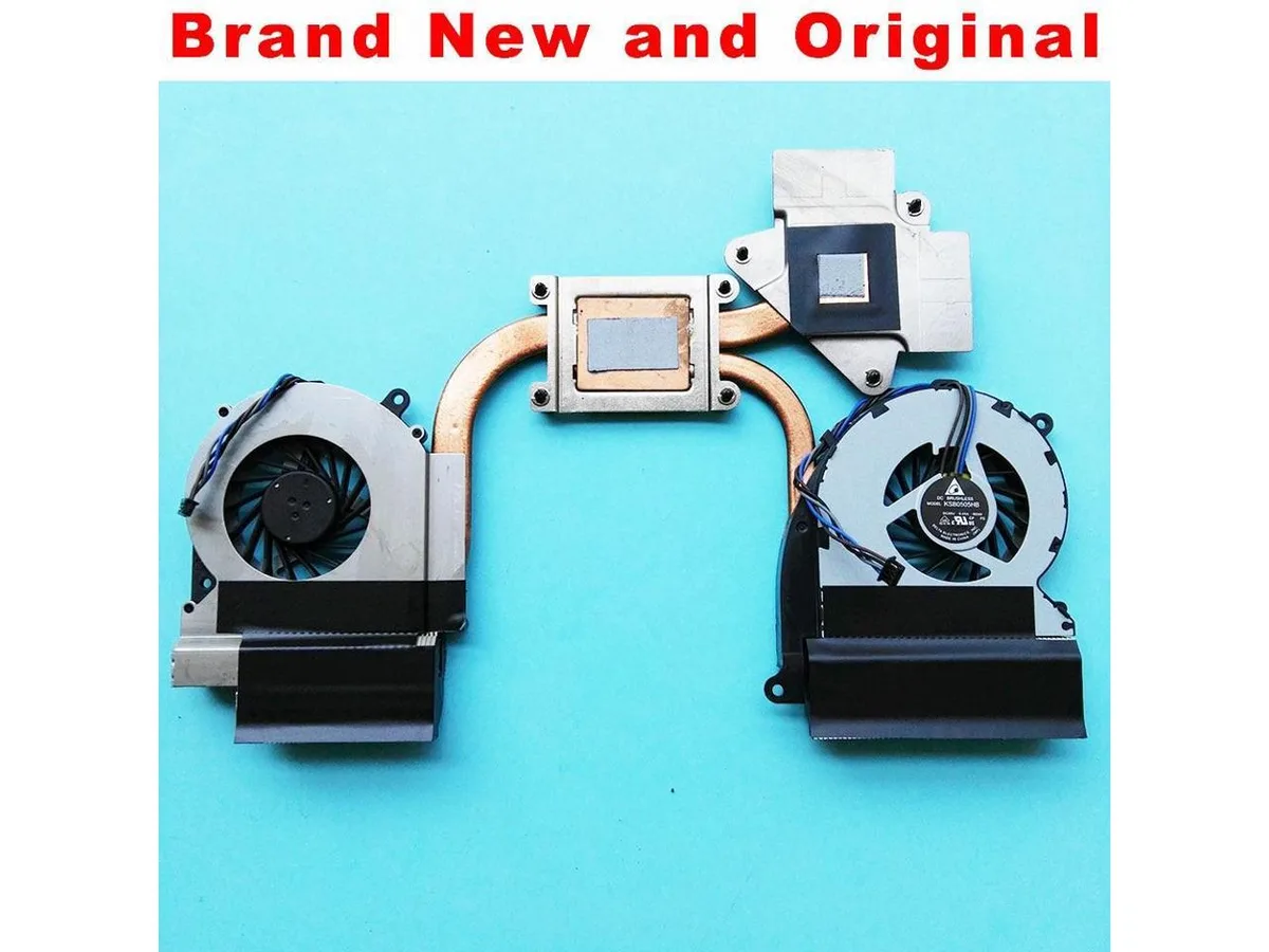 Fans Fans CPU cooler for HP Envy 17-3000 689993-001 KSB0505HB-BD46 BD47 — produktbild