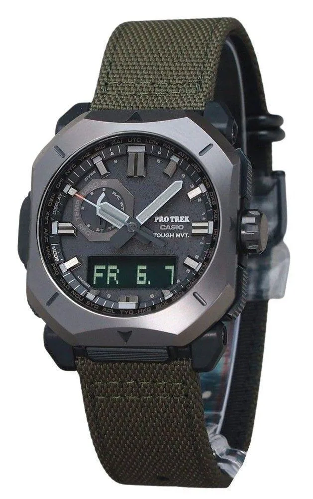 CASIO CASIO Pro Trek PRW-6900YB-3 Grey Dial Solar Watch 100m 44.80mm — fotografia produsului