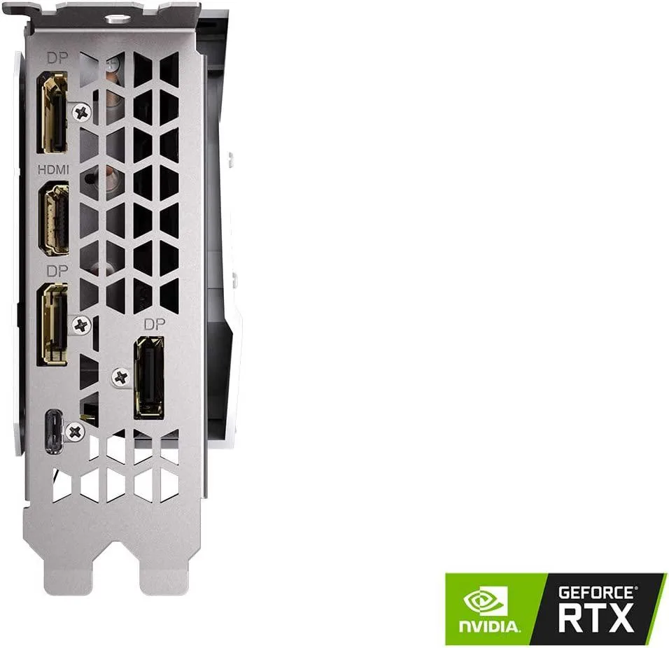 GIGABYTE GIGABYTE GeForce RTX 2080 GAMING OC WHITE 8GB graphics card — photo du produit