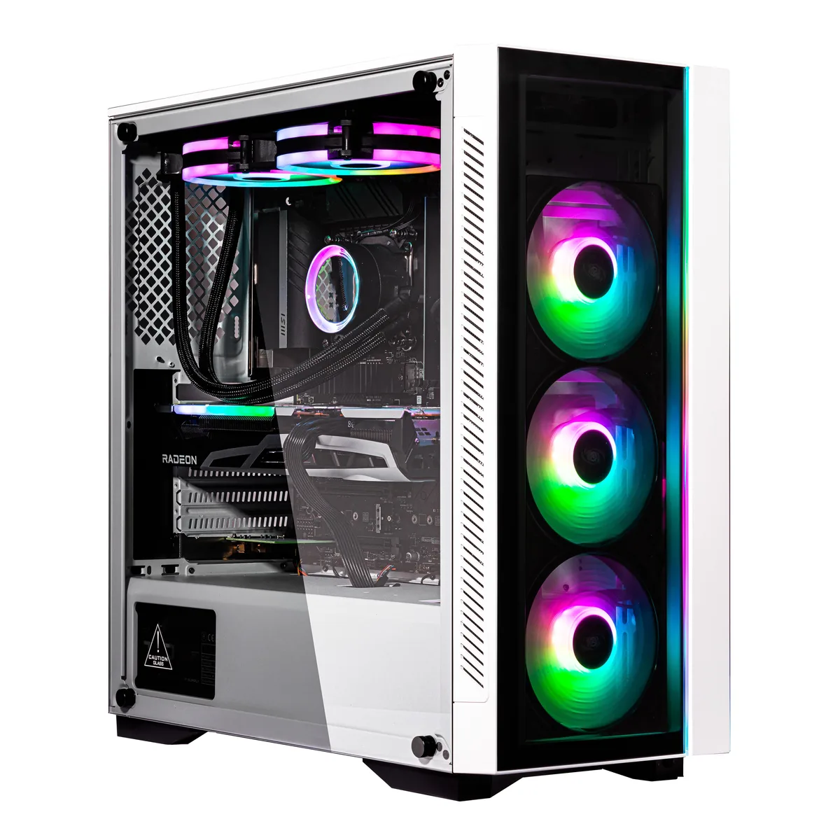 Velztorm Velztorm Novux Gaming Desktop i5-12600K RX 6900 XT 64GB DDR5 2TB NVMe White — photo du produit