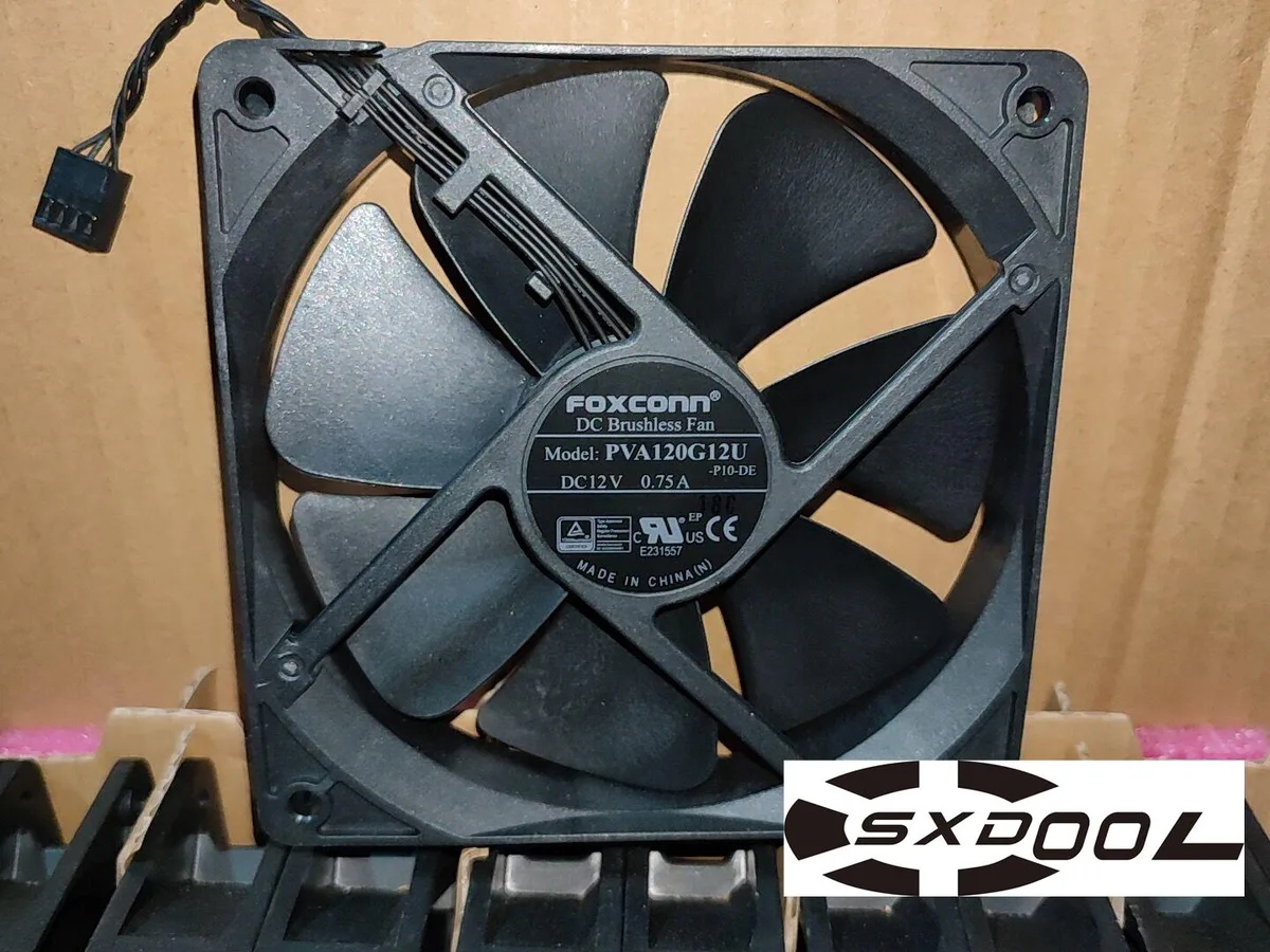 SXDOOL SXDOOL PVA120G12U 120mm 12025 PWM case fan — 商品写真