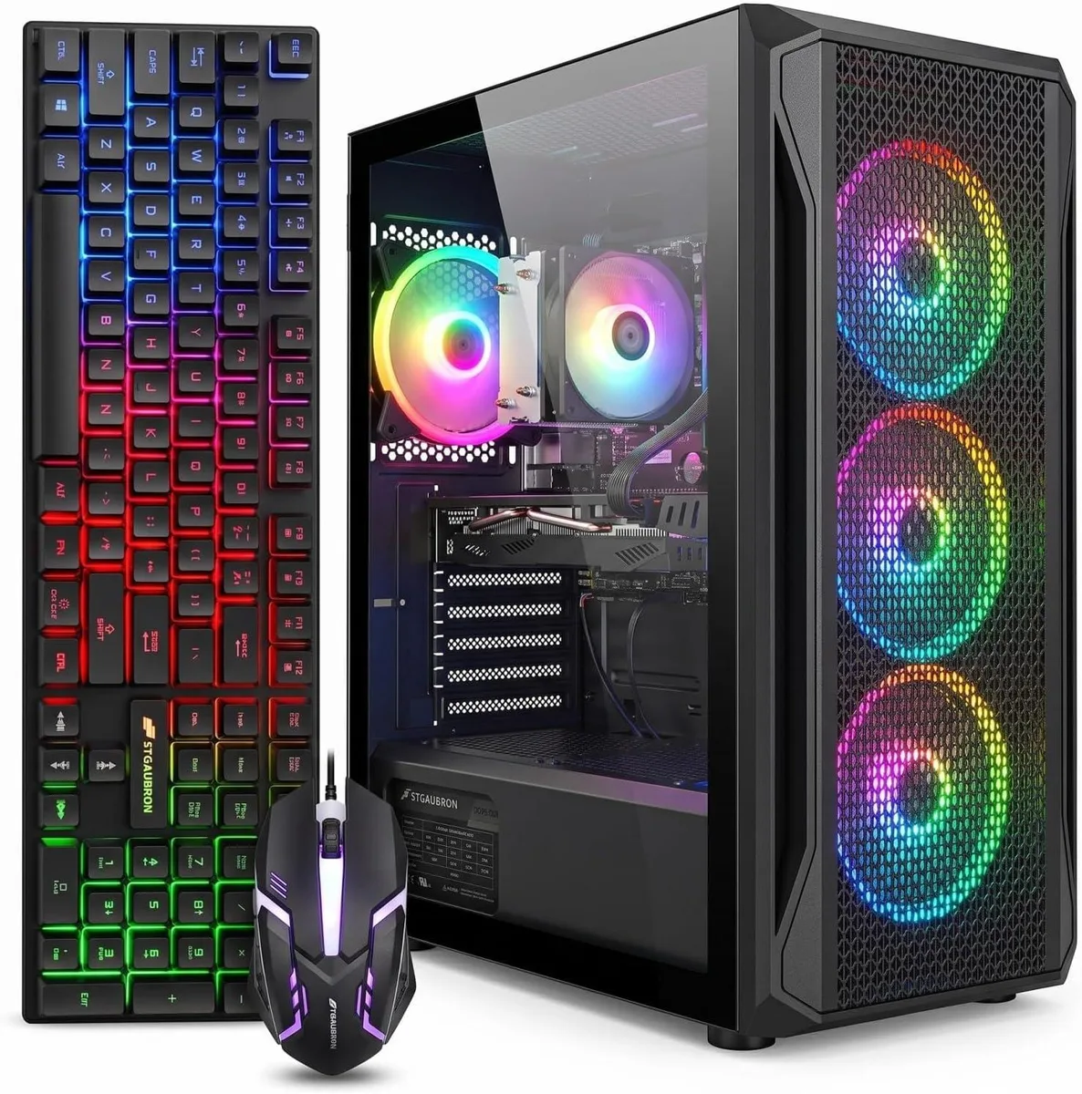 STGAubron STGAubron ABR0622 gaming PC Core i7 3.9GHz RTX 3060 Ti 16GB 512GB — fotografija proizvoda