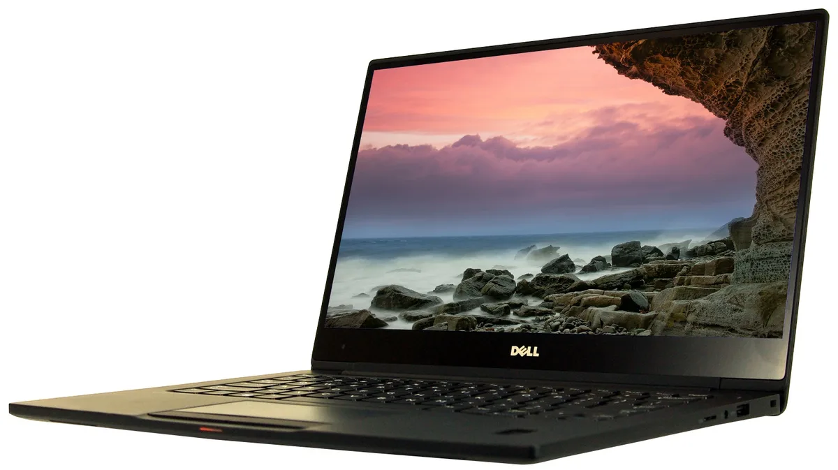 Silver 13.3-inch Dell Latitude 7370 laptop closed lid Grade B condition