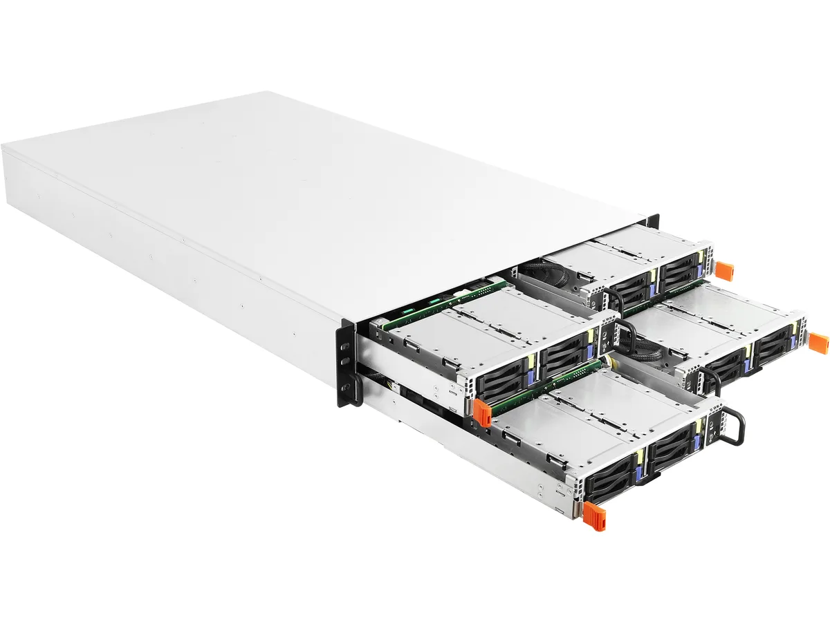 ASRock Rack ASRock Rack 2U4N-F/C621-M3 2U 4-node barebone server — ภาพสินค้า
