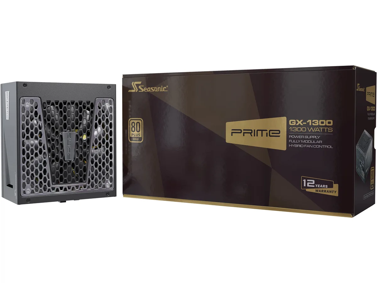Seasonic Seasonic PRIME GX-1300 1300W 80+ Gold ATX power supply — product photo