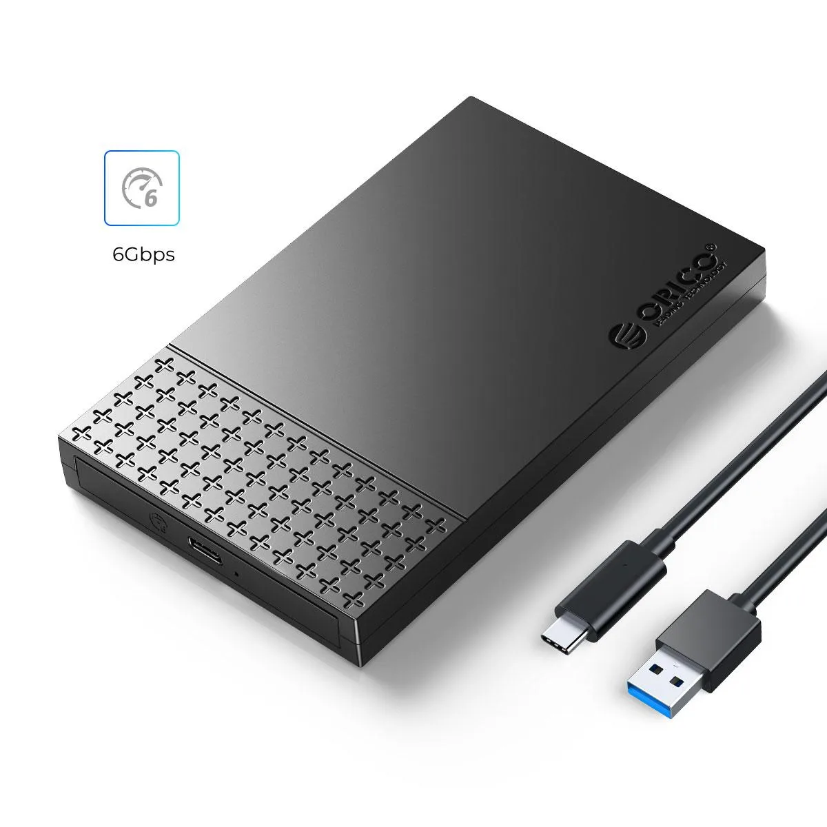 Orico Orico 2526C3 2.5" SATA drive enclosure USB 3.1 Gen1 Type-C 5Gbps tool-free — 제품 사진