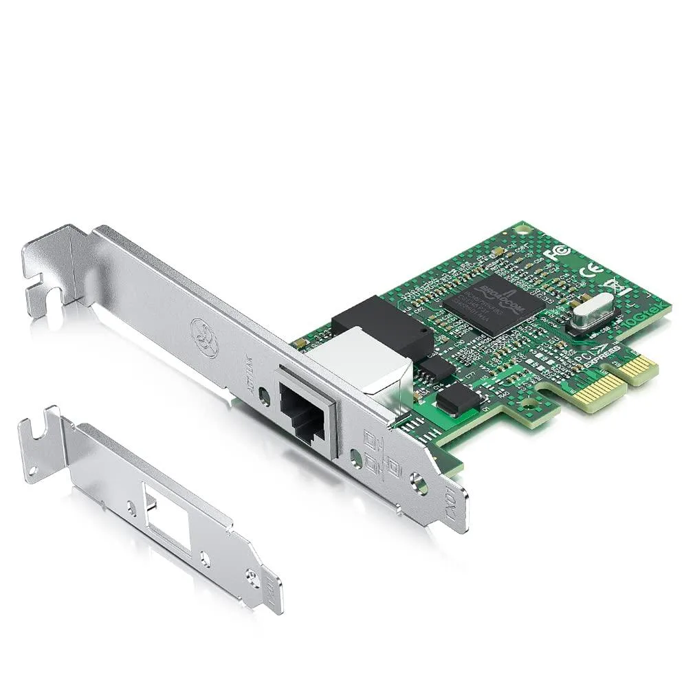 Vszerda Vszerda BCM5751-1T Gigabit PCIe x1 Network Card — foto produk