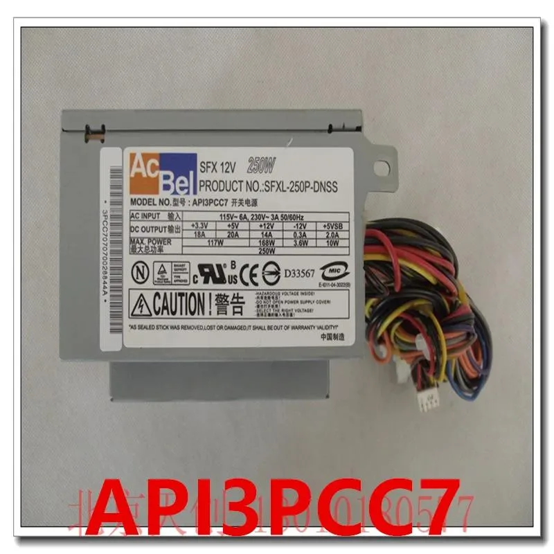 KHACHIMO KHACHIMO 250W ATX power supply API3PCC7 SFXL-250P-DNSS AP13PCC7 — product photo