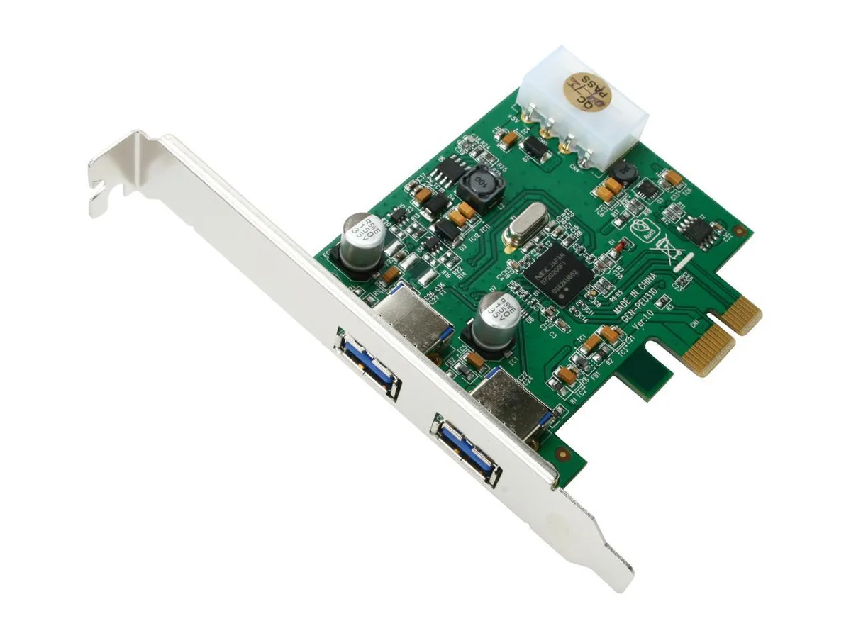 sakose sakose BT-PEU310 USB 3.0 PCIe expansion card 2 ports — foto produk