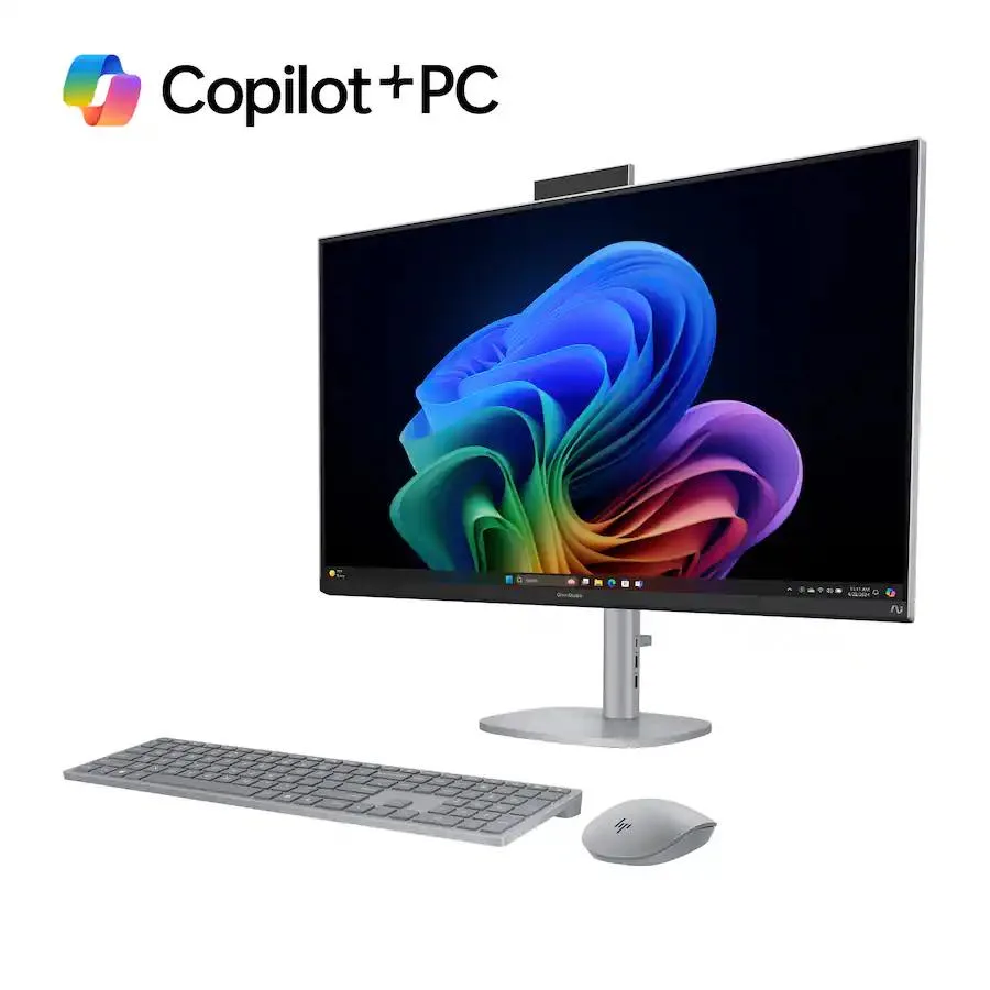 HP HP OmniStudio X 32-C1014 31.5" 4K UHD All-in-One PC Intel Core Ultra 7 258V 32GB 1TB SSD Meteor Silver — صورة المنتج