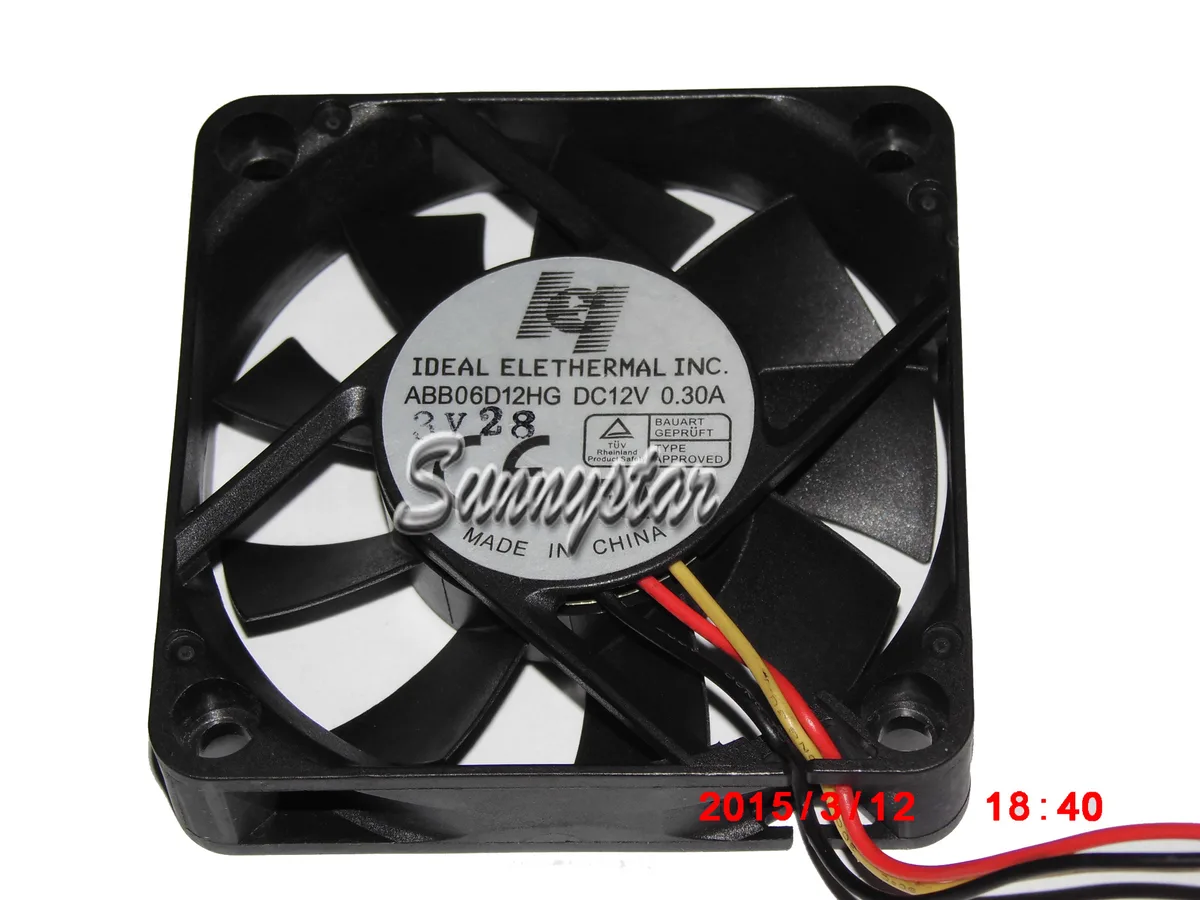 OEM Industries OEM Industries ABB06D12HG 60mm 13mm 12V 0.3A CPU Cooler Fan — toote foto