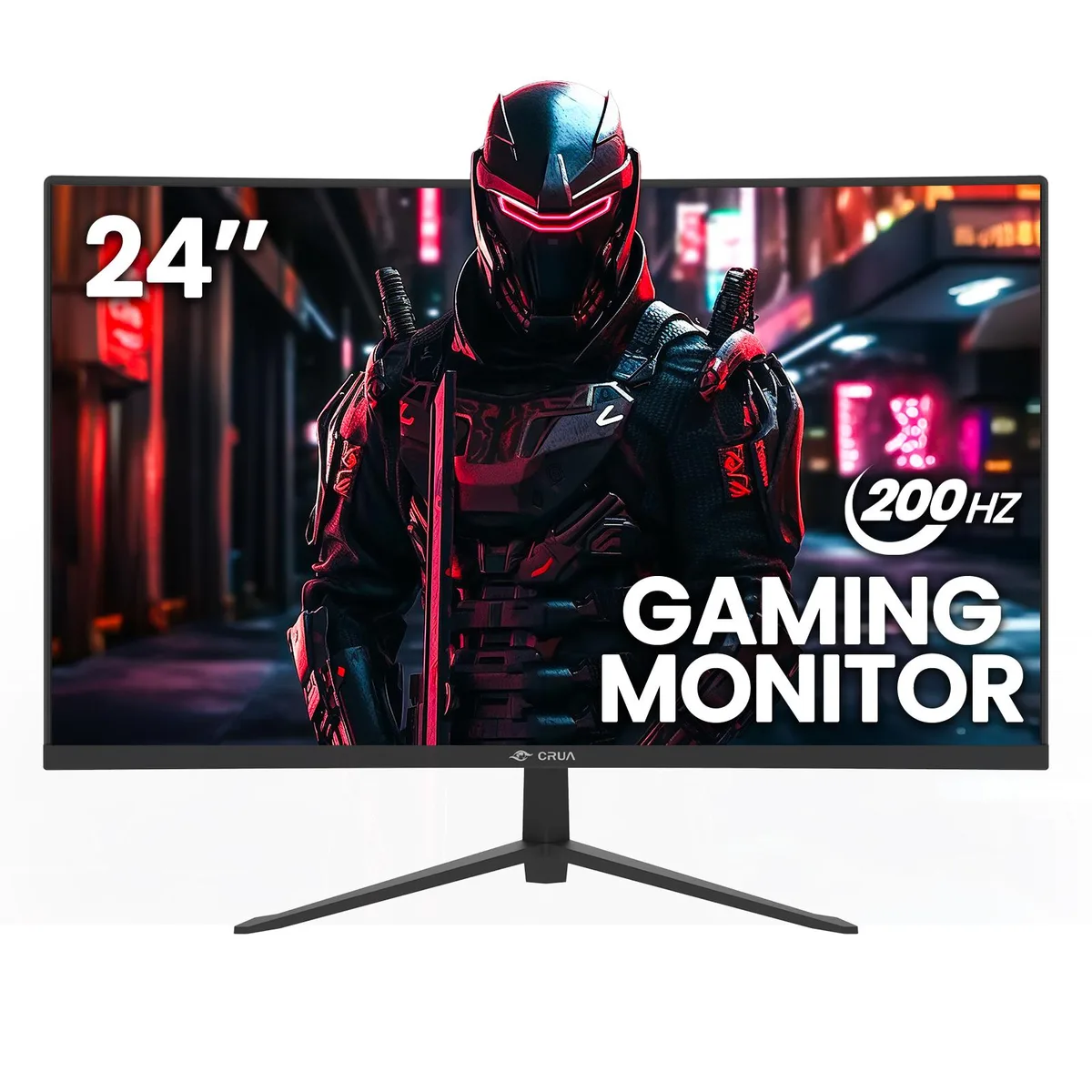 CRUA CRUA 24" 200Hz Curved Gaming Monitor 1500R Black — product photo