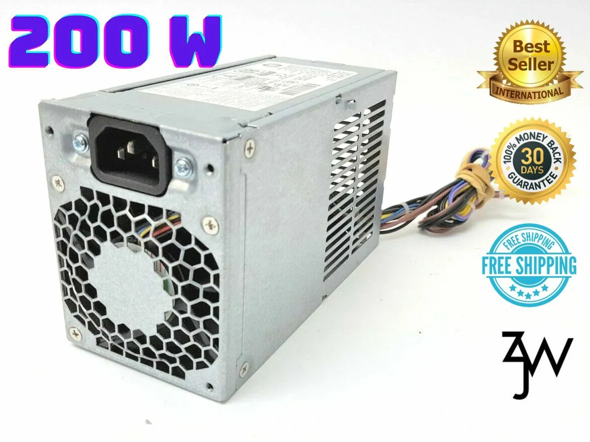 HP HP 200W power supply 600 G2 800 G2 SFF 24Pin+6Pin 1 Fan — photo du produit