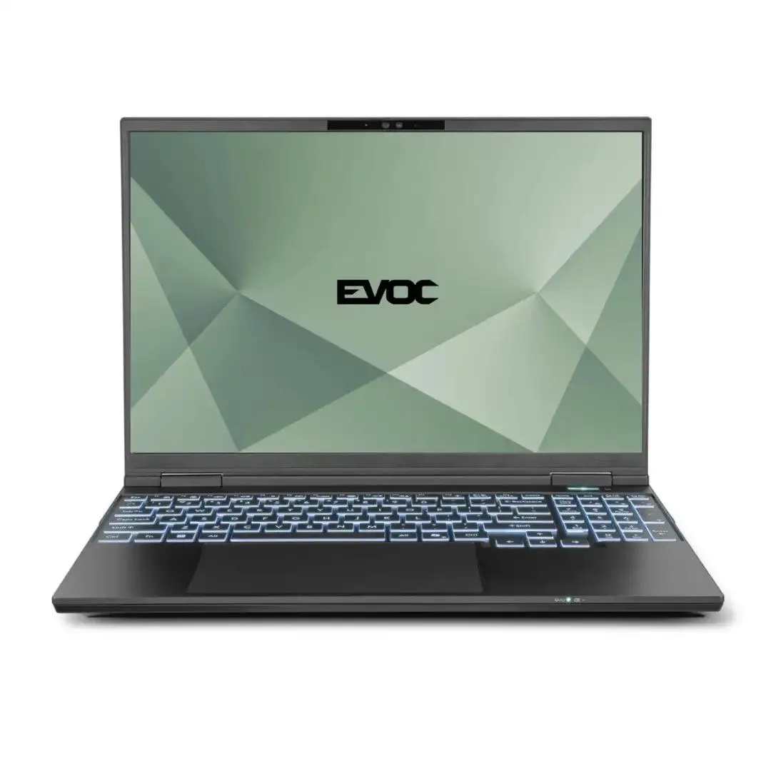 Black 15.3 inch gaming laptop magnesium aluminum chassis 0.63 to 0.78 inches thick