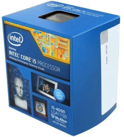 Intel Intel i5-4690Product desktop processor — product photo