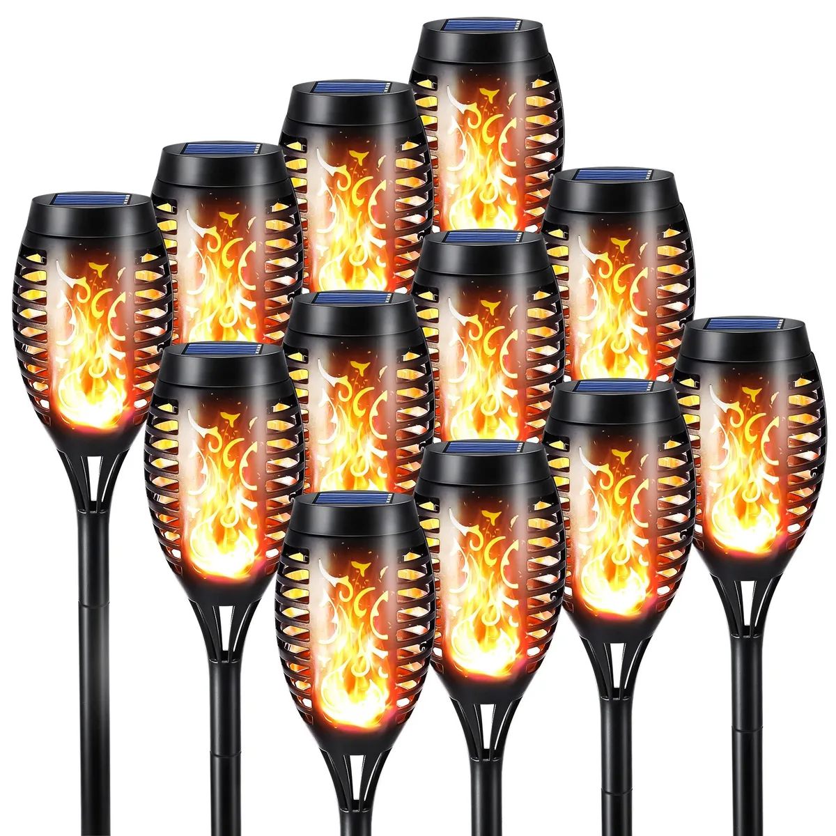 Toodour TD-SHYDC-WW-12-X 12 pack solar landscape lighting — fotografia produktu