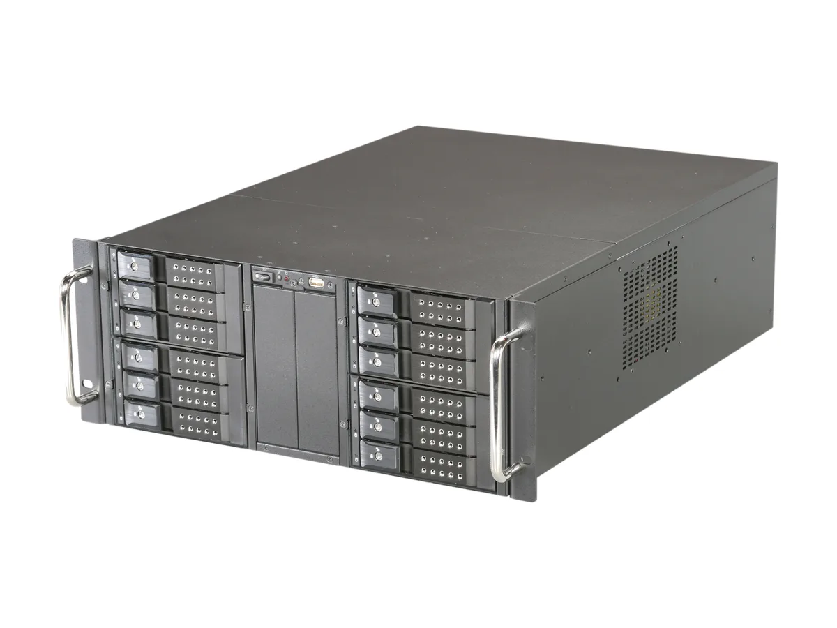 iStarUSA Inc. iStarUSA Inc. D410-DE12BK 4U 10-Bay Server Chassis — 商品照片