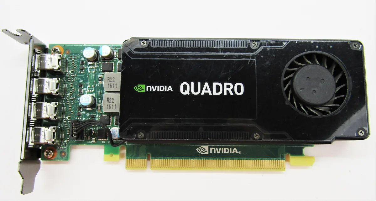 NVIDIA NVIDIA Quadro K1200 4GB GDDR5 Low Profile workstation graphics card — photo du produit