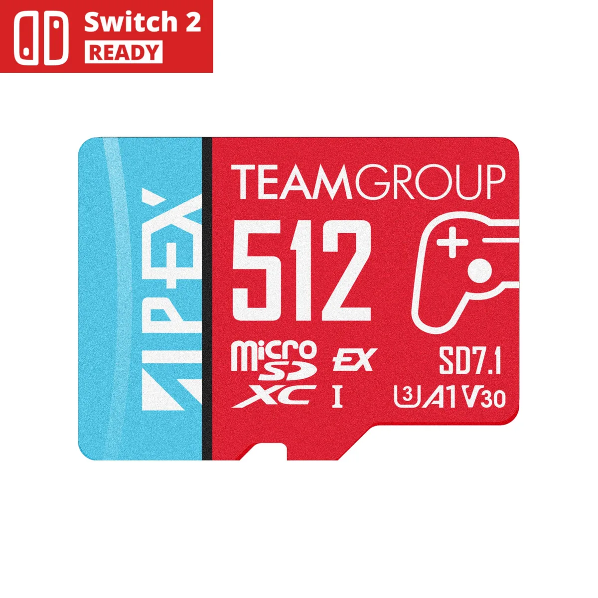 Team Group Team Group TAPMSDE512GIV30A102 APEX SD7.1 512GB microSDXC memory card — foto produk