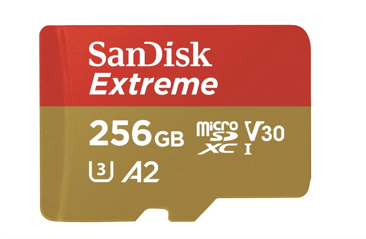 SanDisk SanDisk Extreme 256GB MicroSDHC UHS-I 160MB/s U3 V30 A2 — 商品写真