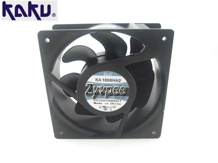 Zyvpee Zyvpee KA1606HA2 160x65mm AC230V IP55 2 Ball case fan — foto produk