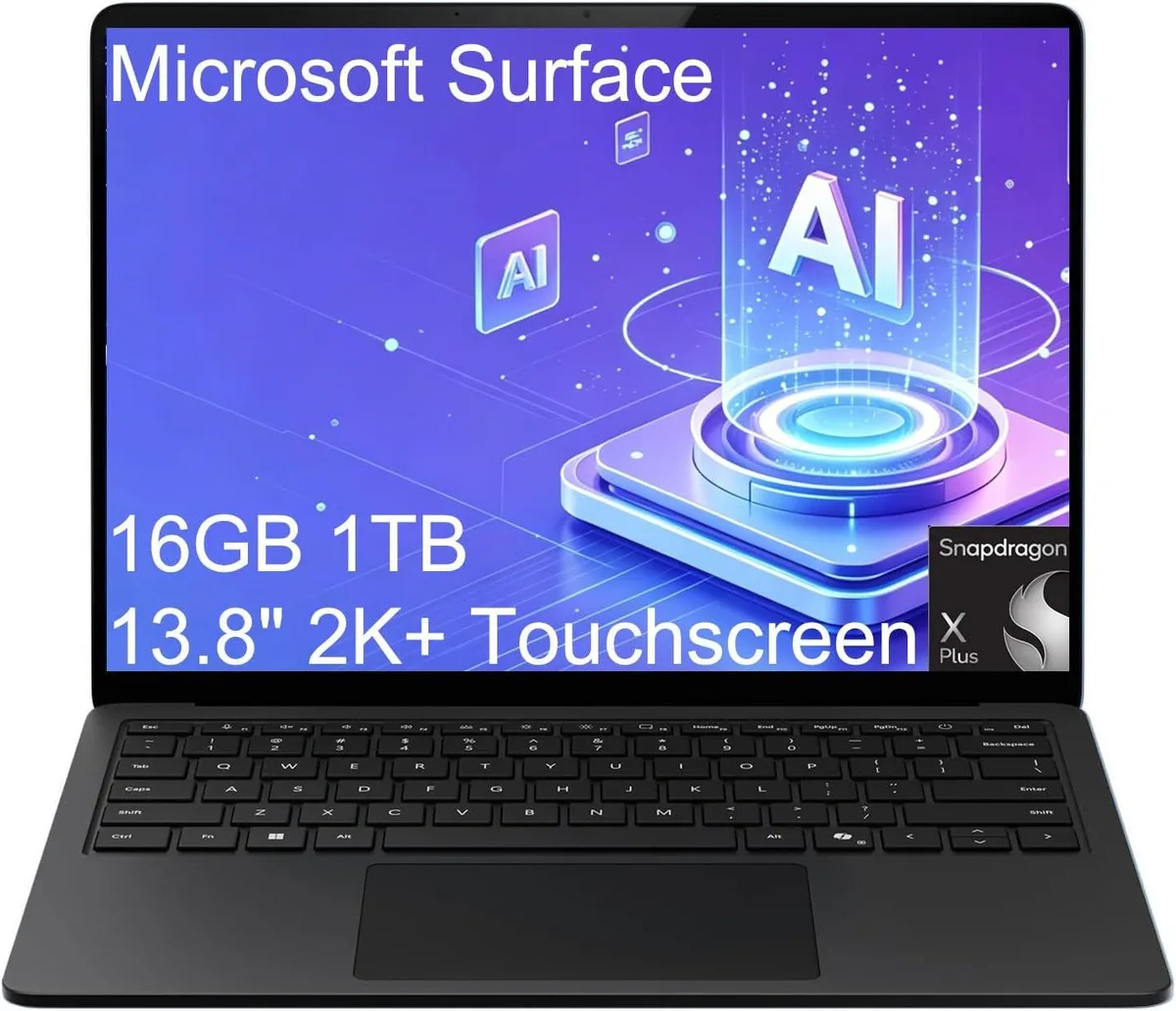 Microsoft Microsoft Surface Laptop 7 Copilot+ PC 13.8" 16GB 1TB Black — Produktfoto