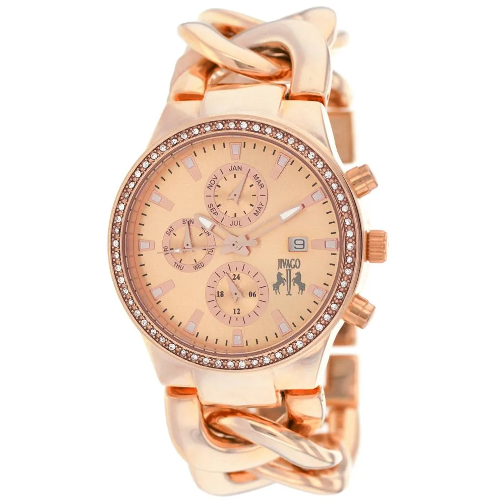 Jivago Jivago JV1227 Women's Gold Stainless Steel Quartz Watch 38 mm — product photo