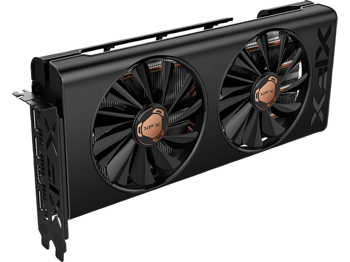 XFX XFX RX-56XT6DF46 Radeon RX 5600 XT graphics card — product photo