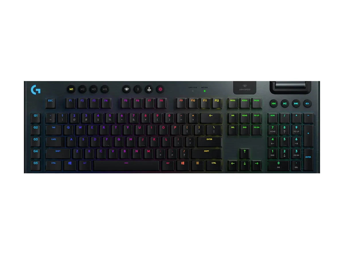 Logitech Logitech G913 Lightspeed Mechanical Gaming Keyboard Blue Switch Tactile Clicky — product photo