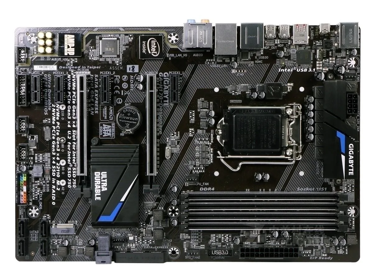 GIGABYTE GIGABYTE H170-Designare rev.1.0 LGA 1151 Intel motherboard — תמונת המוצר