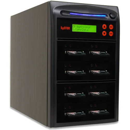 Systor Systor 1 to 7 CF Card Duplicator 256 MB Buffer — 商品写真