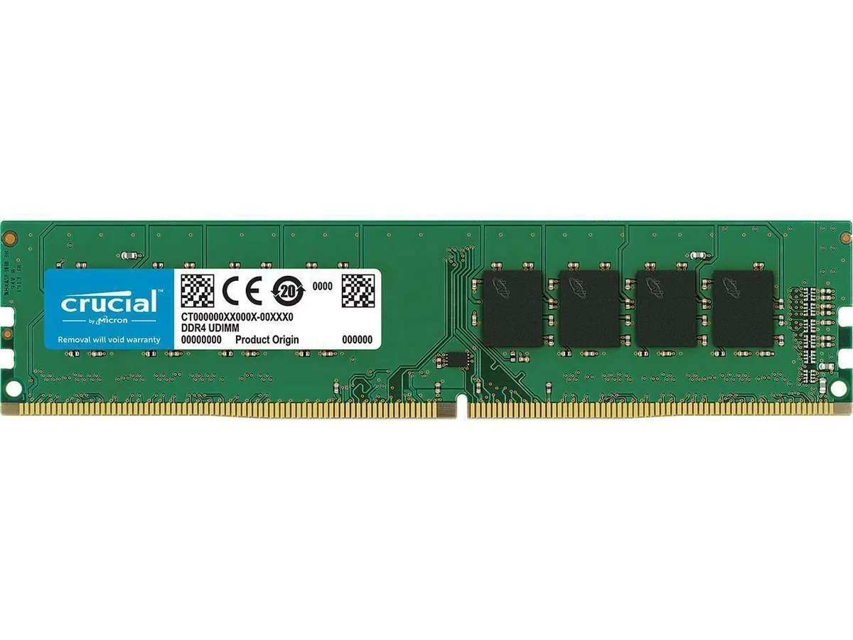 Crucial Crucial 8GB DDR4 2666 CL19 Desktop RAM — Produktfoto