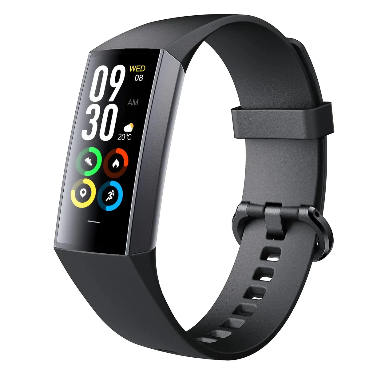 TOSMAFIT Activity Tracker 1.1" AMOLED Black Small 32 MB 25 Sports IP68 — product photo