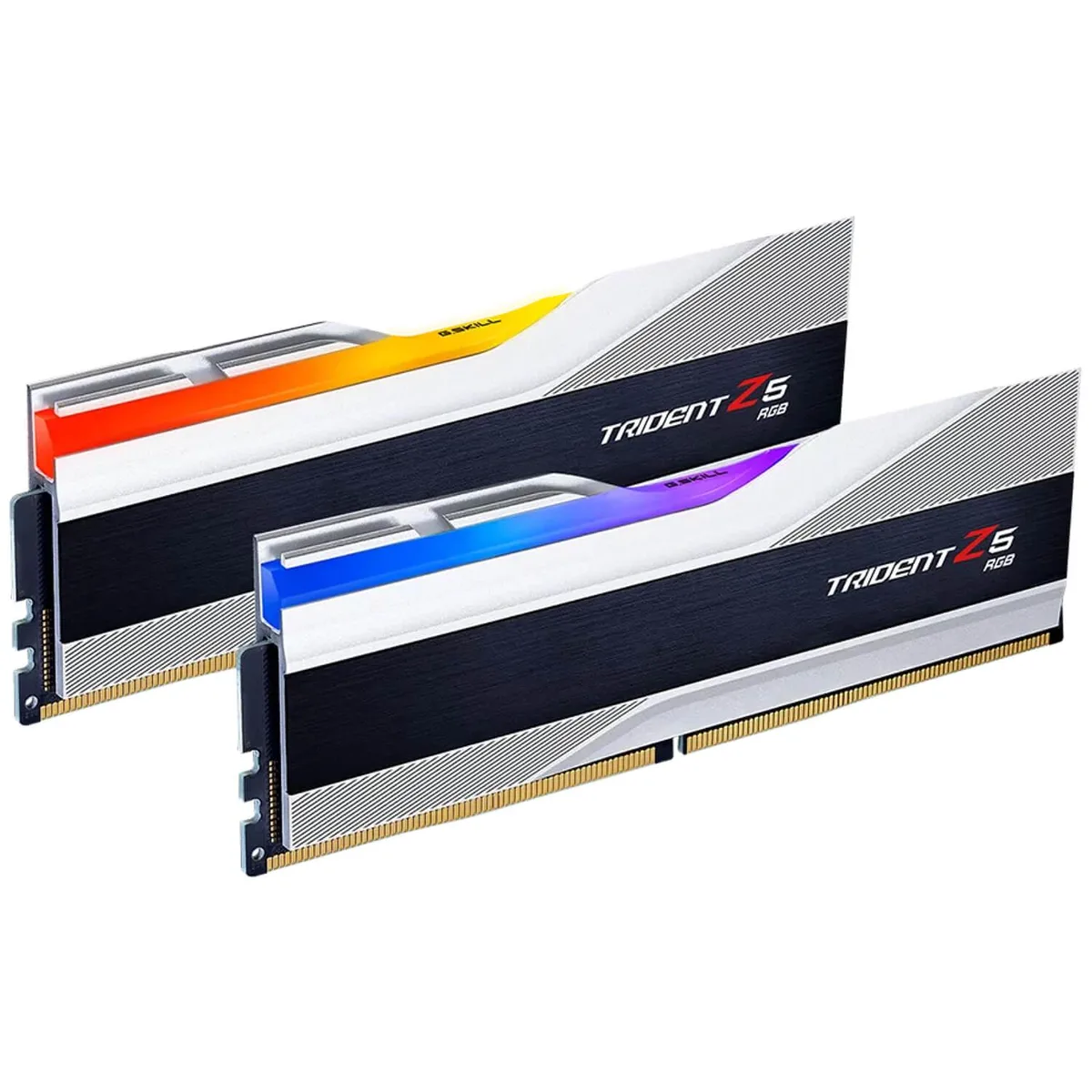 G.SKILL G.SKILL Trident Z5 RGB Silver 32GB (2x16GB) DDR5-6000 CL30 desktop RAM — product photo