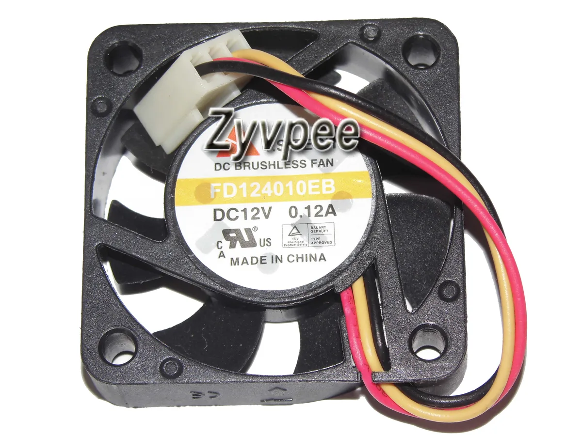 SunnyStar Co., Ltd SunnyStar Co., Ltd FD124010EB 40mm 12V 0.12A 3-Pin Case Fan — صورة المنتج