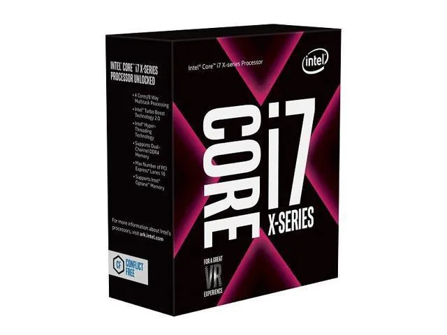 Intel Intel Core i7-7740X X-Series desktop processor LGA 2066 112W — product photo