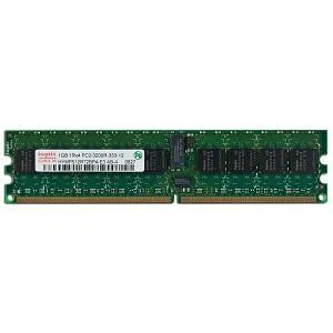 Green rectangular DDR3 memory module with gold edge contacts and black chips