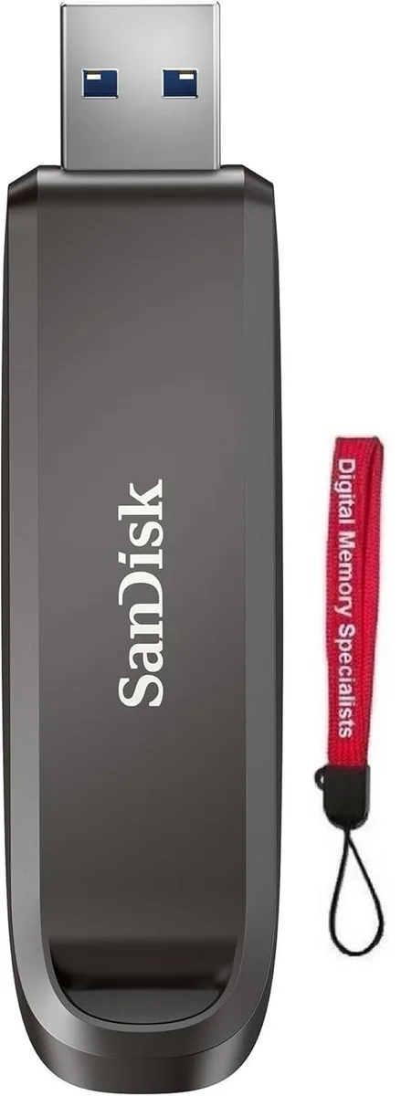 SanDisk SanDisk Extreme PRO USB-A 256GB USB 3.2 Gen 2 1000MB/s 900MB/s Black SDCZ820-256G-G46 — 제품 사진