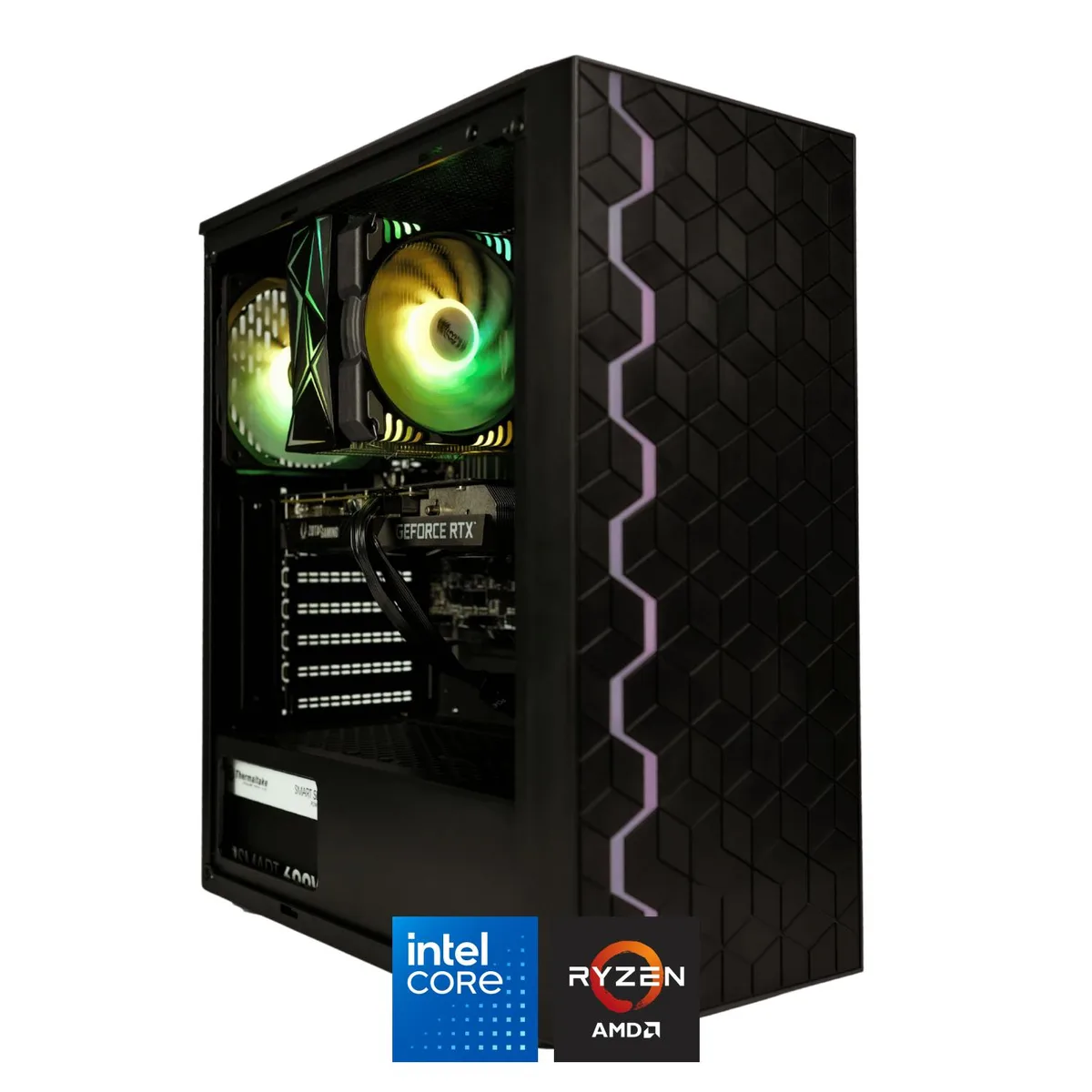 Hyper Cyber Hyper Cyber Storm X i5-12400F RX 7800 XT 16GB 2TB gaming PC — product photo