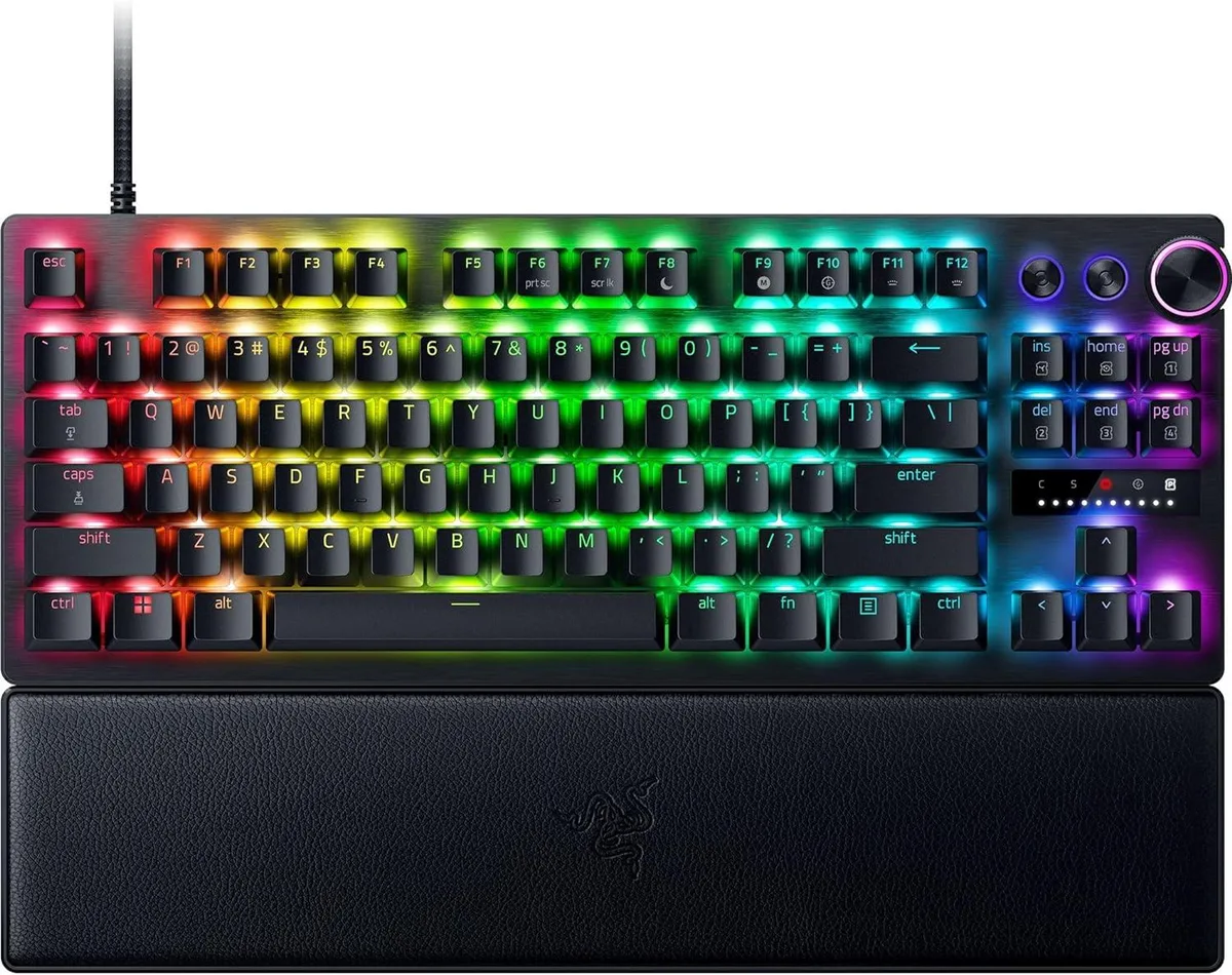 RAZER RAZER RZ03-04980200-R3U1 Huntsman V3 Pro TKL Analog Optical gaming keyboard — fotografia produktu