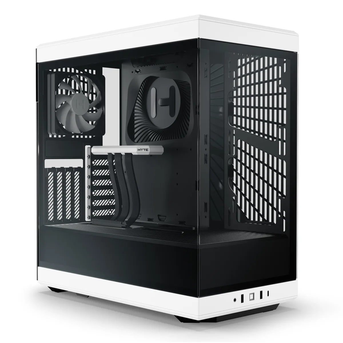 HYTE HYTE Y40 CS-HYTE-Y40-BW ATX Mid Tower PC case Black White — fotografija proizvoda
