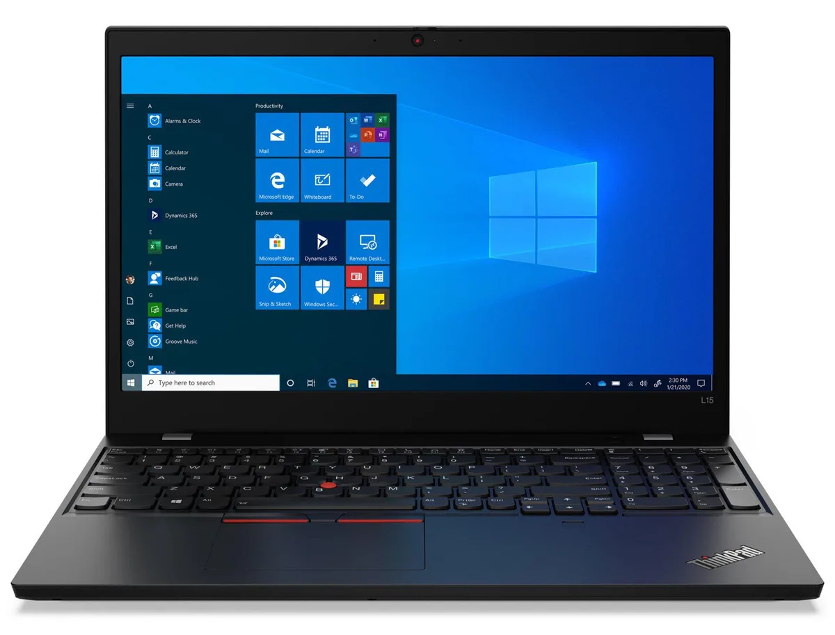Lenovo Lenovo ThinkPad L15 Gen 2 laptop i7-1165G7 16GB 512GB 15.6" FHD 720p webcam — photo du produit