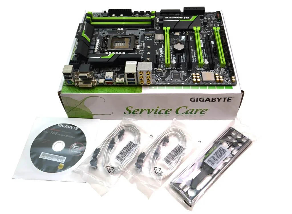 GIGABYTE GIGABYTE G1.Sniper Z170 R.1 Service Care Intel motherboard — product photo