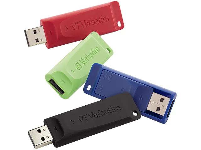 VERBATIM Verbatim Store 'n' Go 99123 16GB USB 2.0 flash drive 4-pack — 商品写真