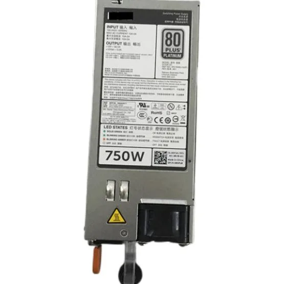 godream 750W server power supply unit rectangular metal casing silver finish