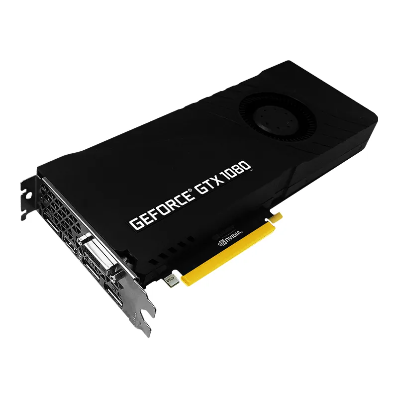 PNY GeForce GTX 1080 8GB Blower Edition graphics card with single fan cooler